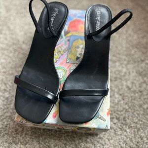 Jeffrey Campbell Black Strappy Sandals
